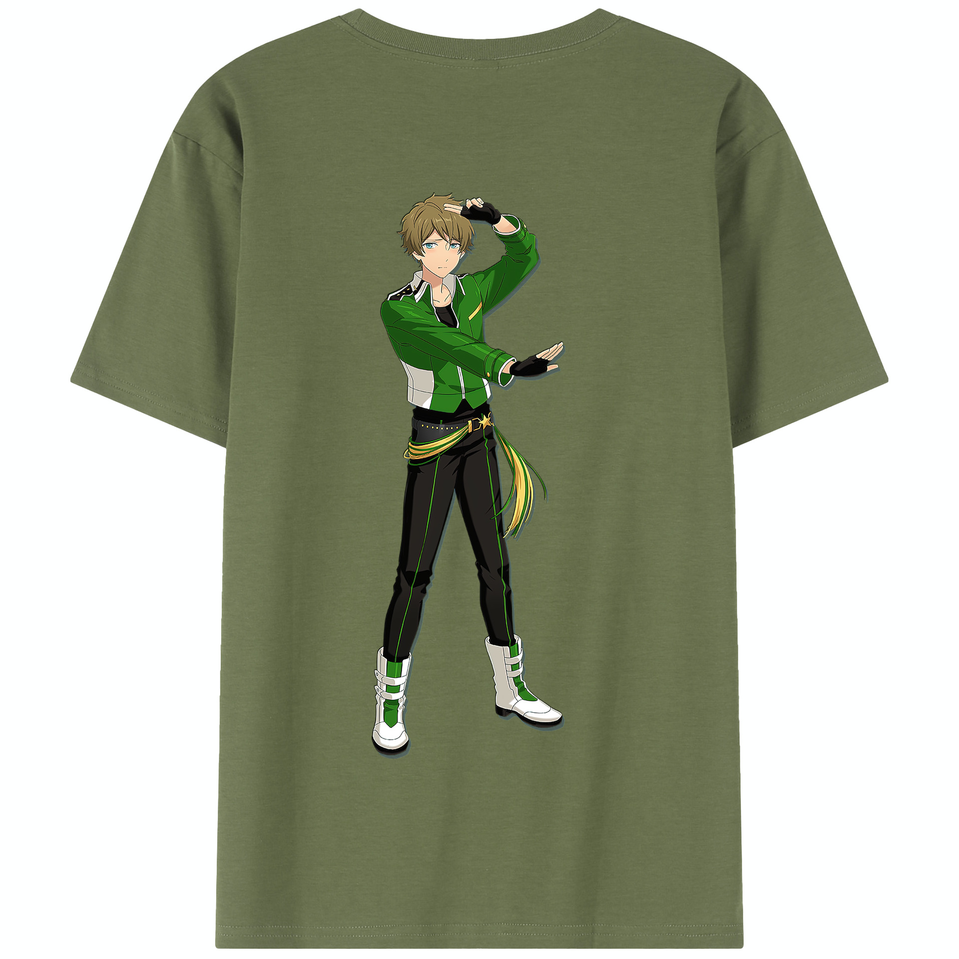 （画像用） あんさんぶるスターズ! Ensemble Stars 綿100％半袖Tシャツ（背面プリント）